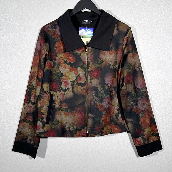 Art Of The Cloth Rose Jacket Golden Bloom Floral Design‎ Size XL - Picture 1 of 13